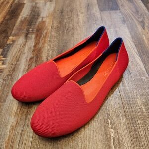 Rothy's Lounge Loafer In Bombshell Red Size 9